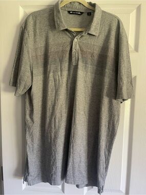 Travis Mathew Gray Men's Polo Shirt